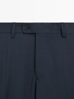 Брюки костюмные из холодной шерсти- Заказать в России