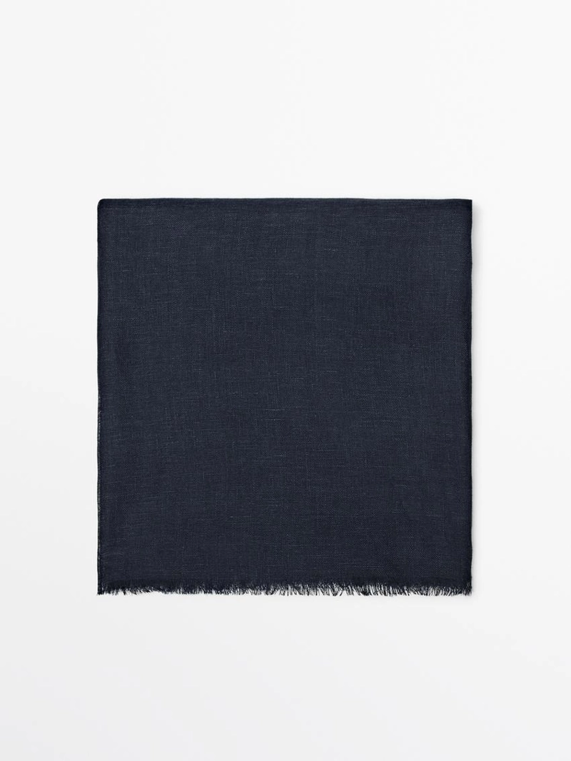 Шарф из 100% льна