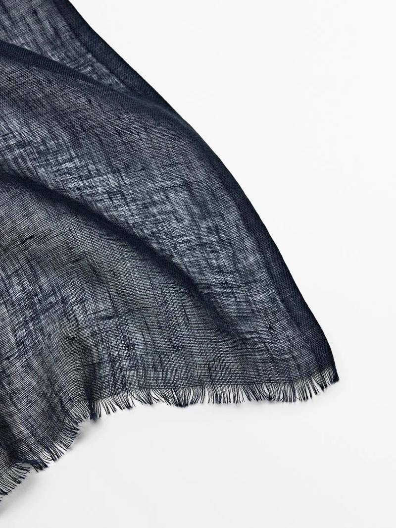 Шарф из 100% льна