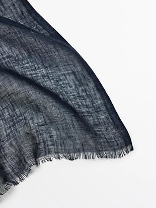 Шарф из 100% льна- Заказать в России