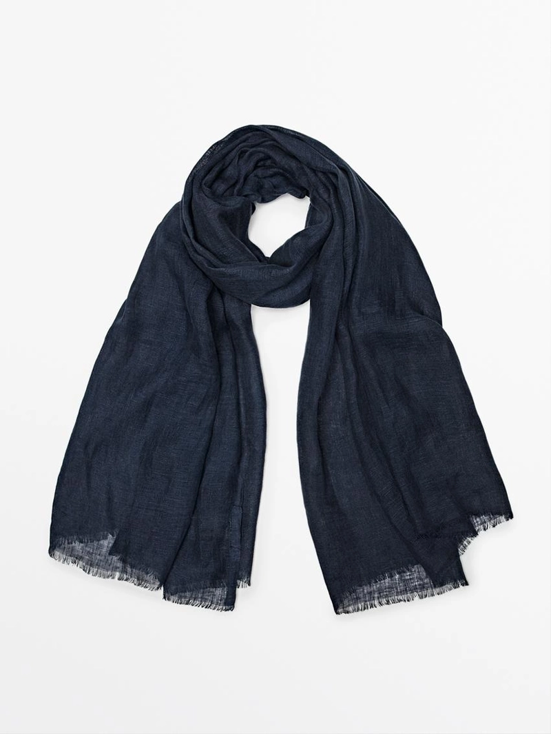 Шарф из 100% льна