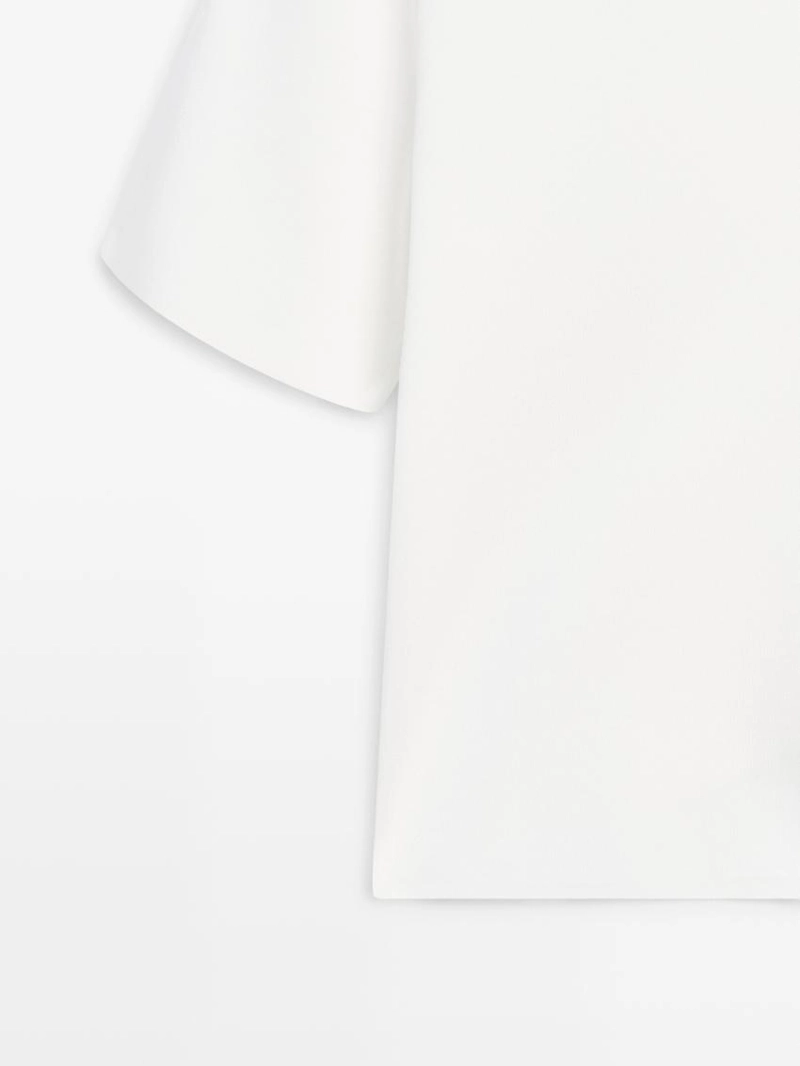 Кардиган с коротким рукавом и пуговицами