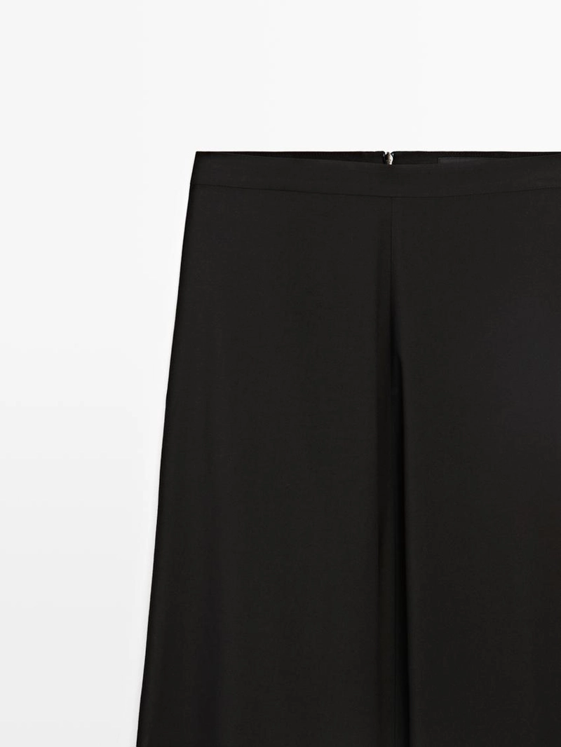 Багги брюки свободного кроя massimo dutti