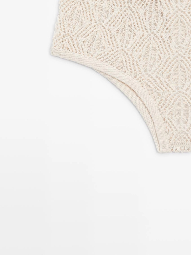 Шорты бриджи со вставками из прорезиненного твида