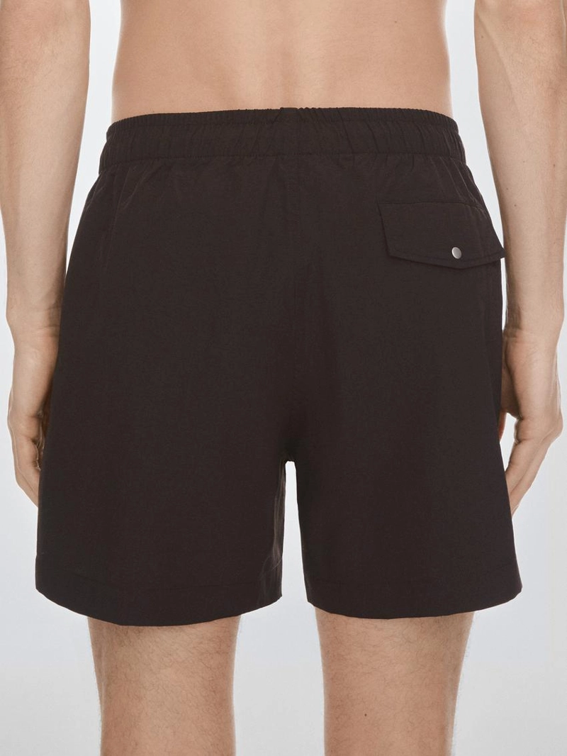 Купальник однотонный