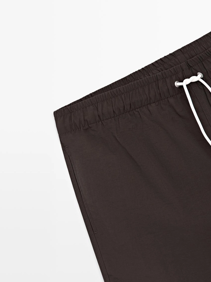 Купальник однотонный