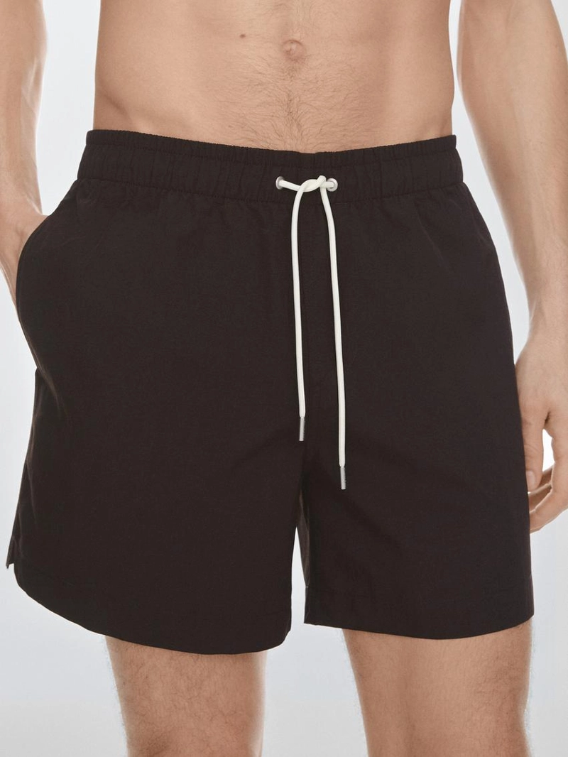 Купальник однотонный