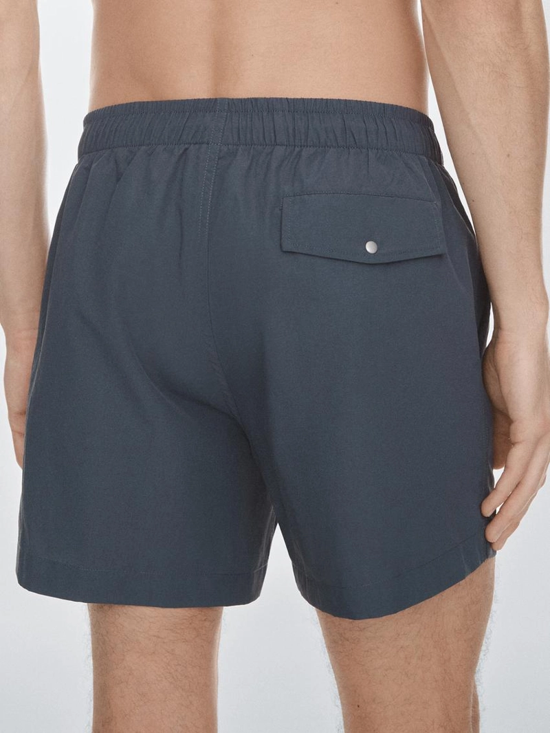 Однотонный купальник