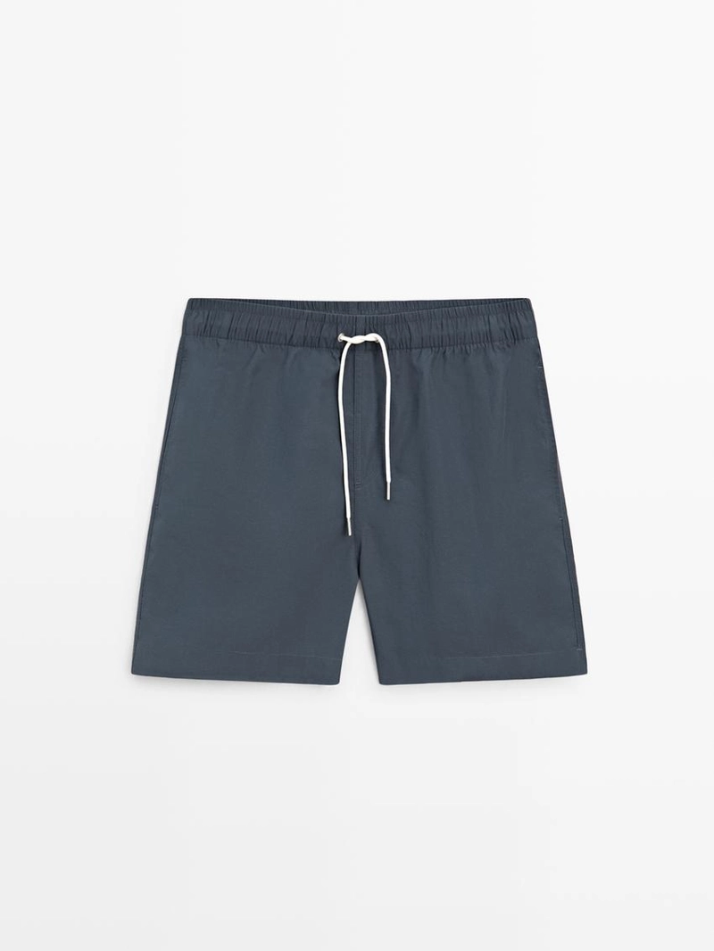 Однотонный купальник