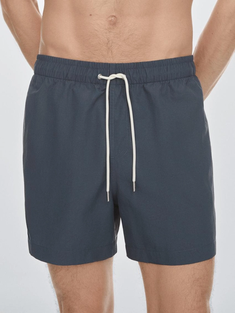 Однотонный купальник