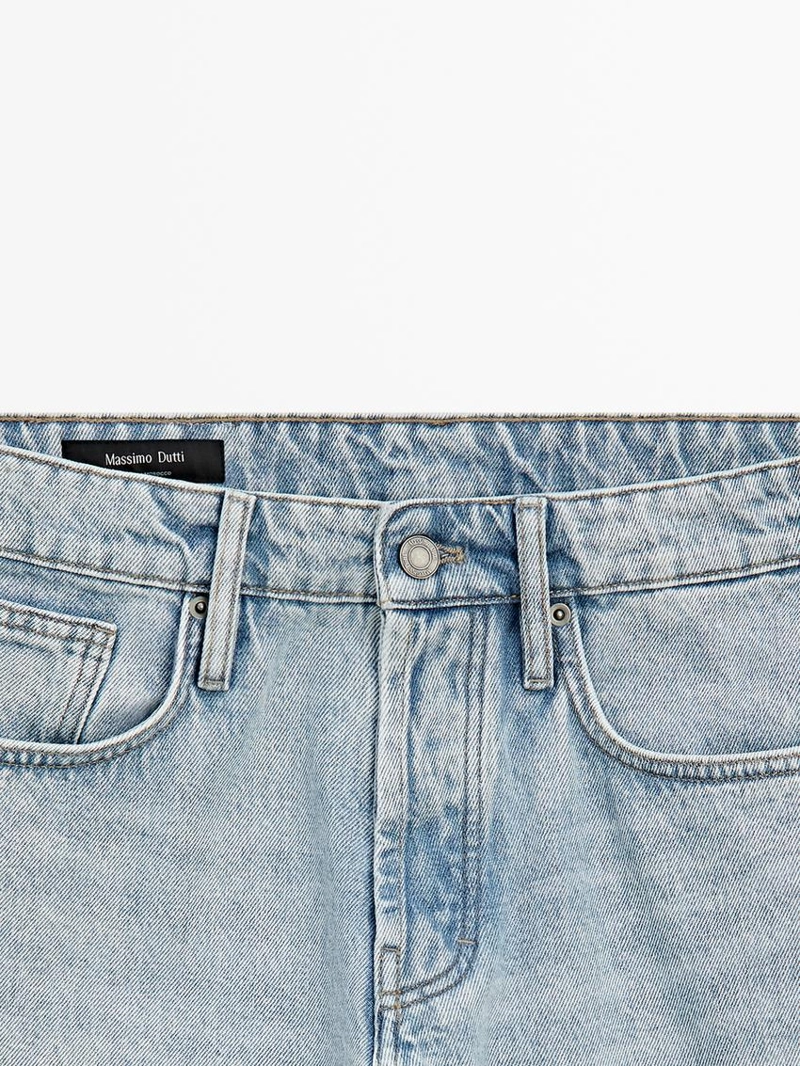 Джинсы узкого кроя cropped slim fit