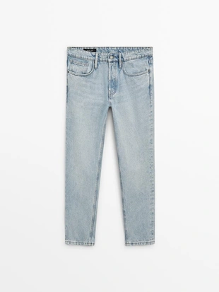 Джинсы узкого кроя cropped slim fit- Заказать в России