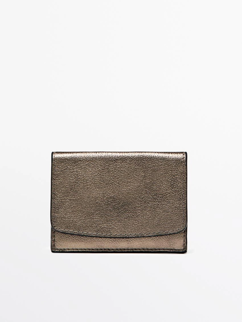 Кошелек из натуральной кожи наппа