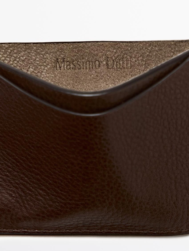 Кардхолдер из кожи наппа