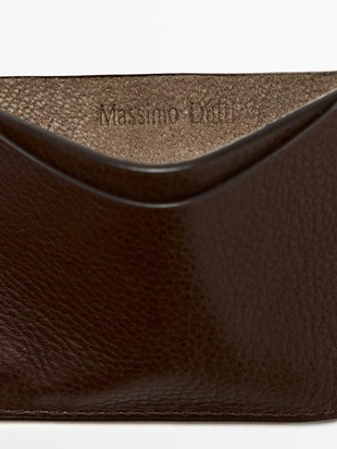 Кардхолдер из кожи наппа- Заказать в России