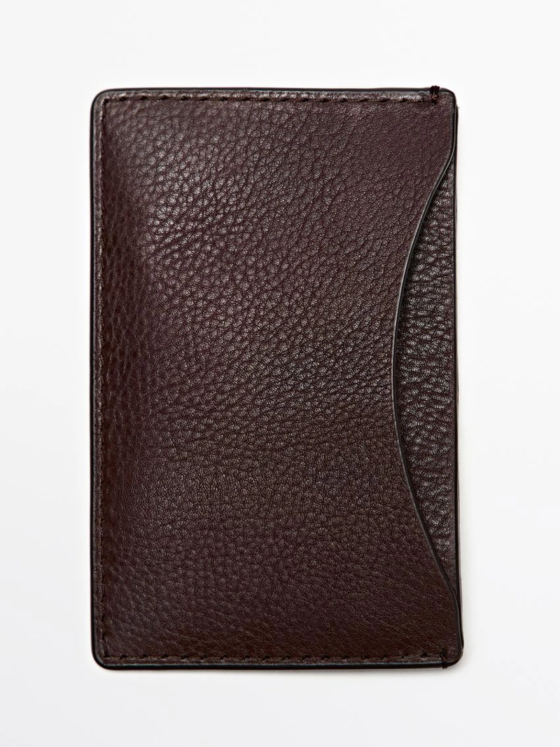 Кардхолдер из кожи наппа