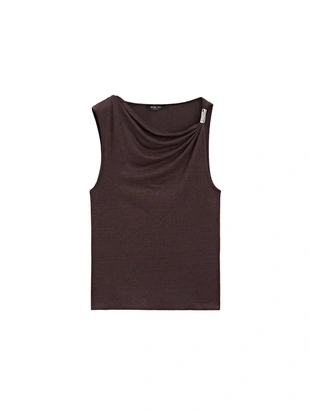 Топ с капюшоном и деталями из страз- Заказать в России