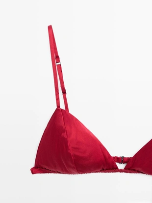 Топ из шелкового треугольника- Заказать в России