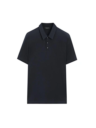 Поло из 100% хлопка с коротким рукавом- Заказать в России