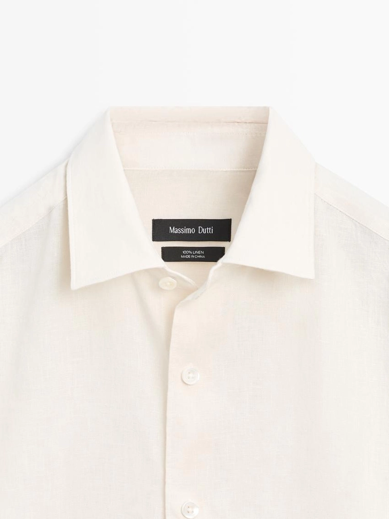 Рубашка из 100% льна