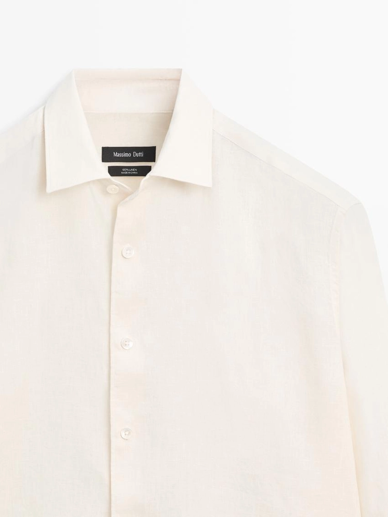 Рубашка из 100% льна