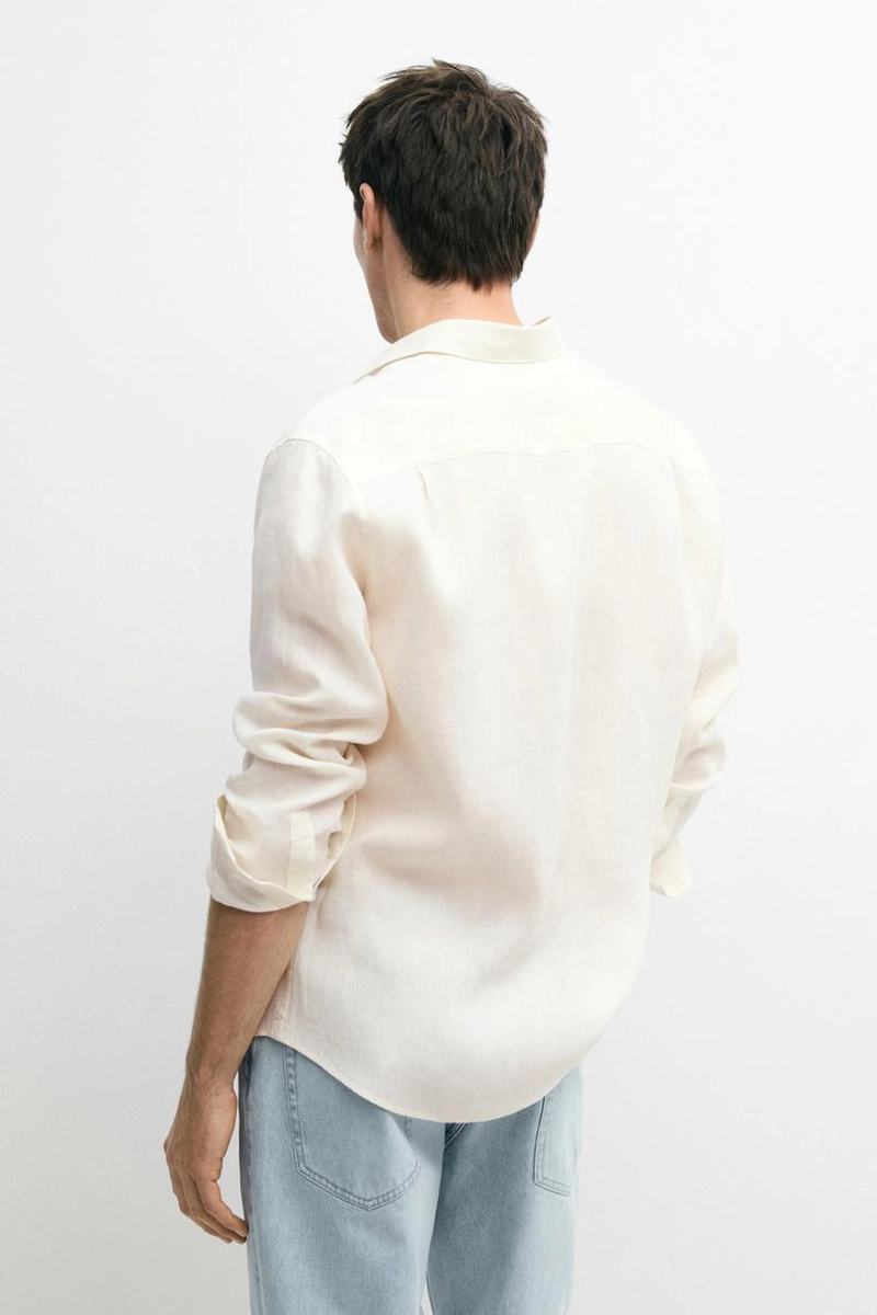 Рубашка из 100% льна