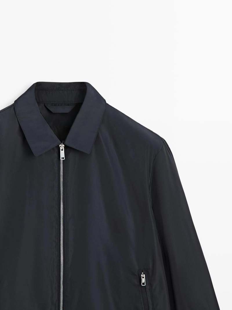 Куртка из технической ткани с коротким рукавом