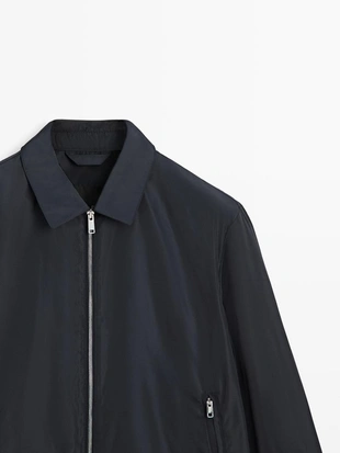 Куртка из технической ткани с коротким рукавом- Заказать в России