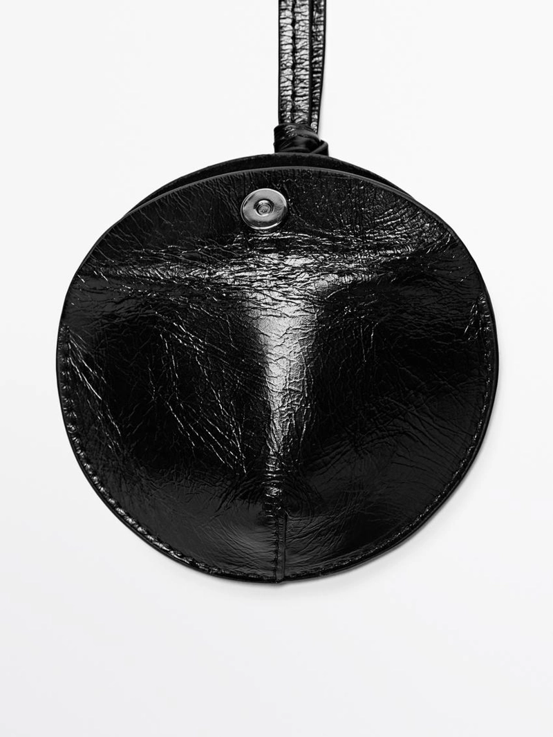 Чехол для airpods из складной кожи нубука