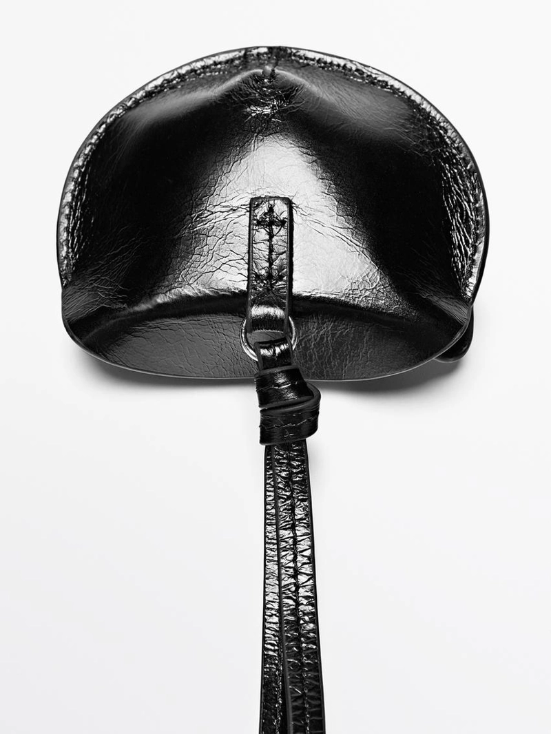 Чехол для airpods из складной кожи нубука