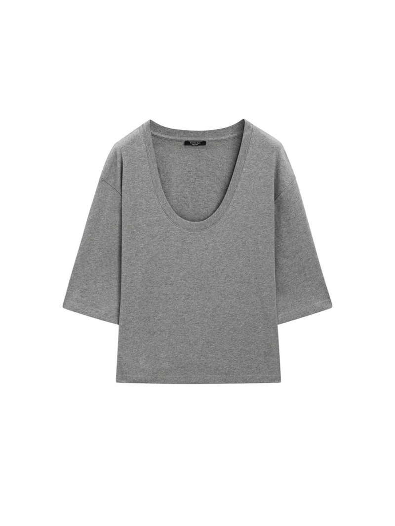 Футболка с круглым вырезом из 100% хлопка