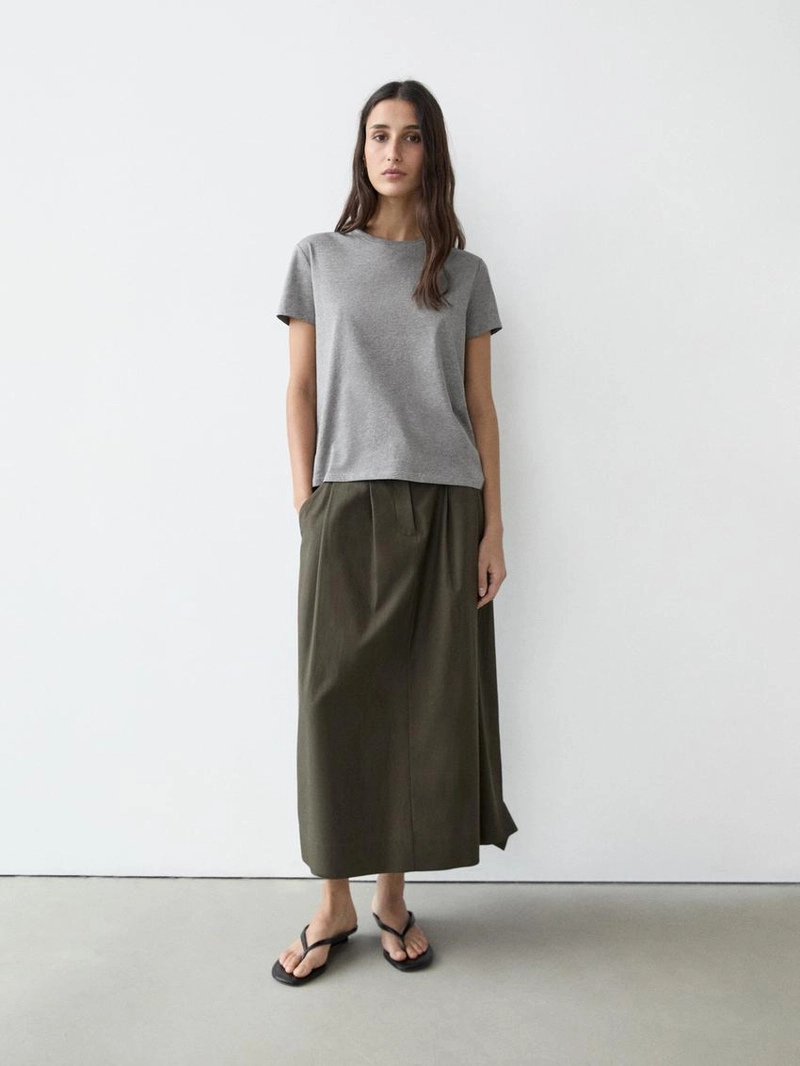 100% хлопковая футболка с коротким рукавом из трикотажа