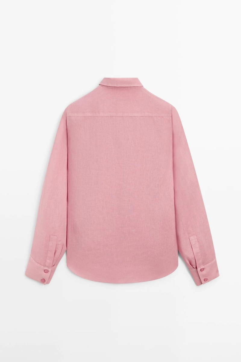 Рубашка из 100% льна flowing