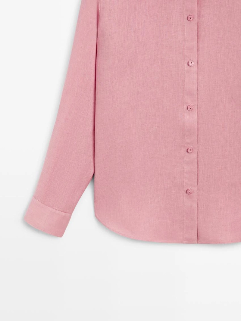 Рубашка из 100% льна flowing