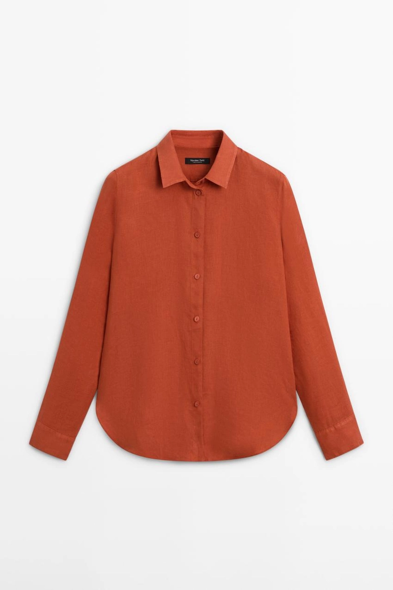 Рубашка из 100% льна