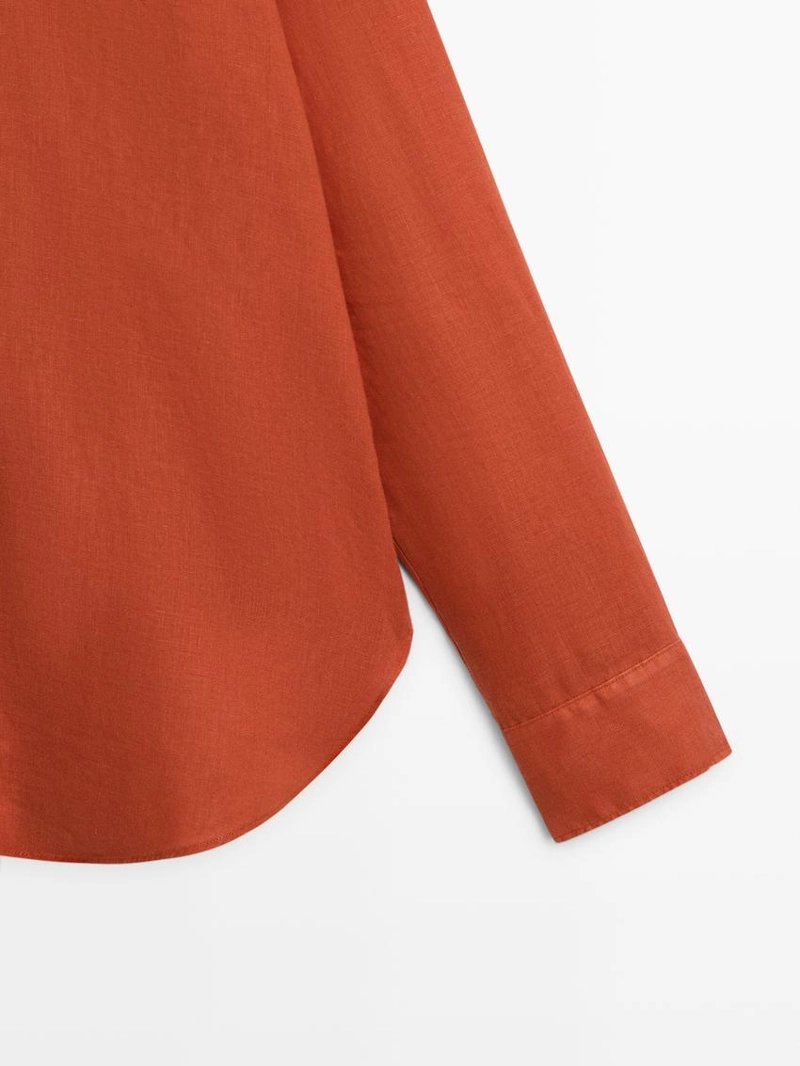 Рубашка из 100% льна