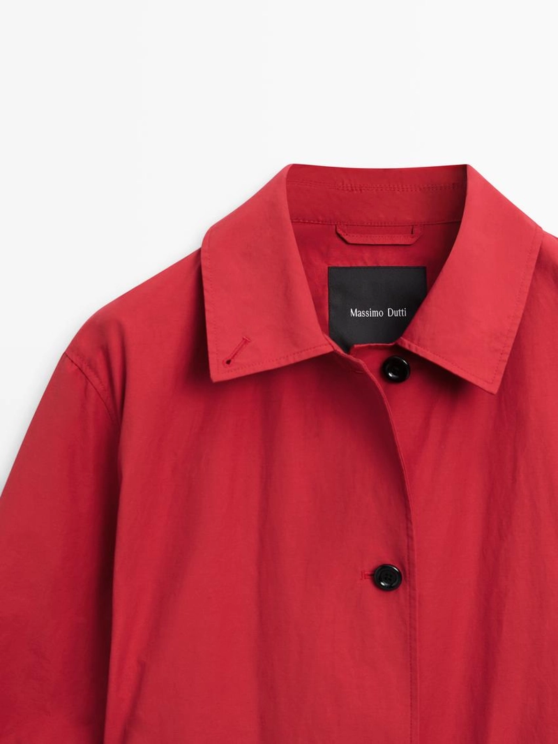 Техническое хлопковое тренчкот