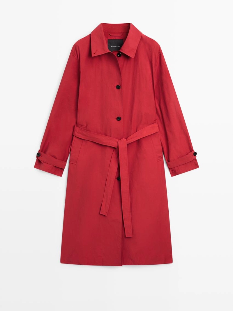 Техническое хлопковое тренчкот