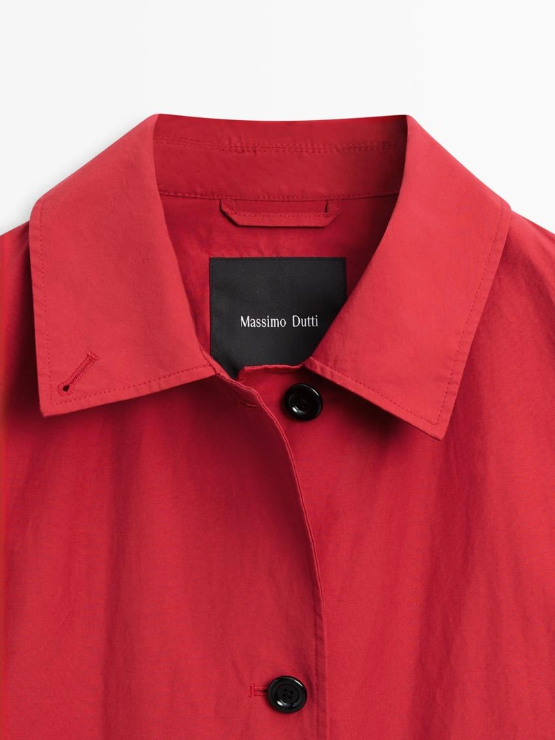 Техническое хлопковое тренчкот