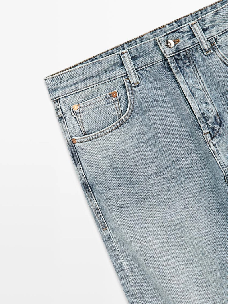 Джинсы selvedge с посадкой под размер