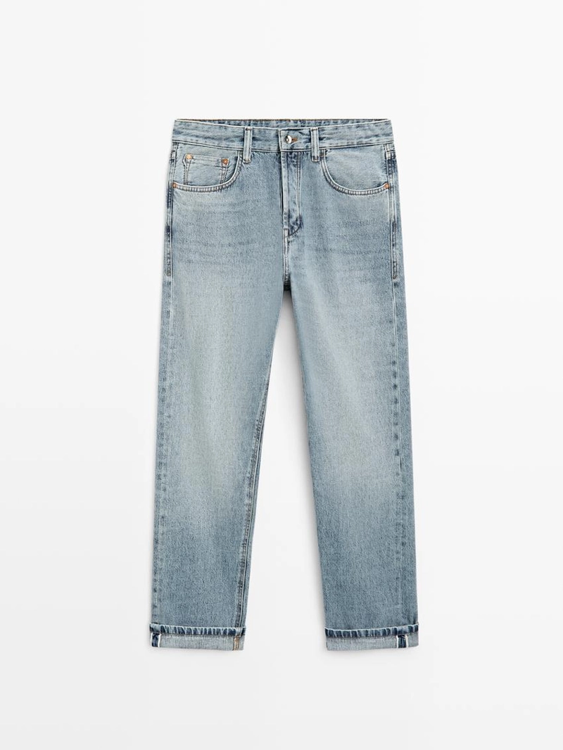 Джинсы selvedge с посадкой под размер