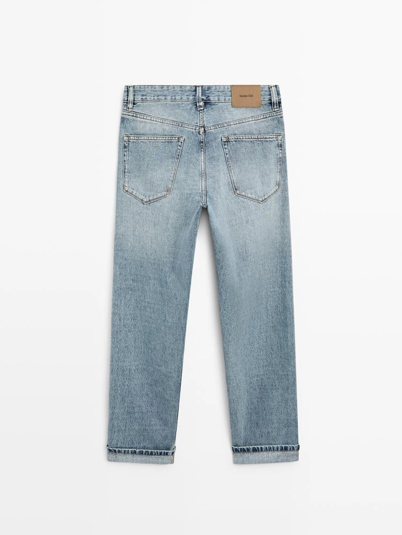 Джинсы selvedge с посадкой под размер