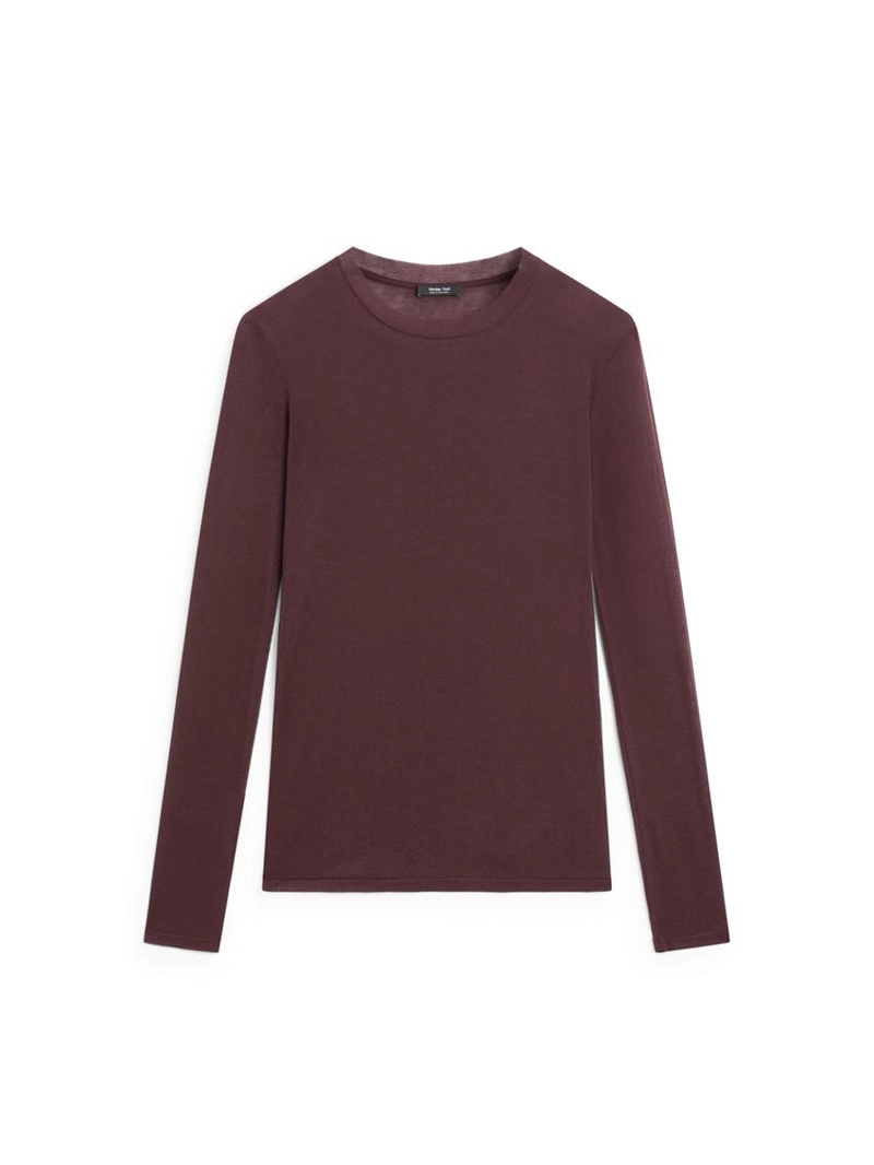 Футболка из 100% хлопка полупрозрачная с деталями воротника