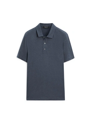 Поло из хлопка с коротким рукавом- Заказать в России