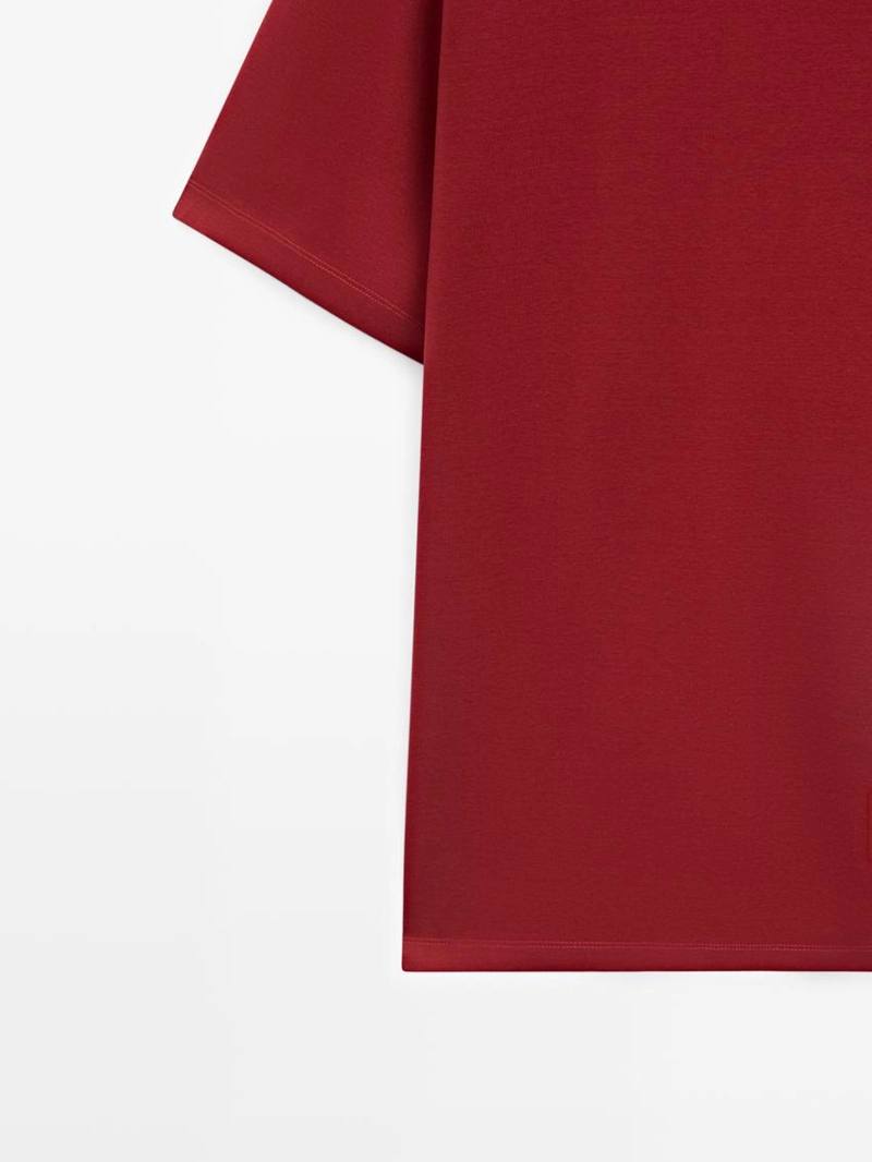 Футболка с коротким рукавом из 100% хлопка