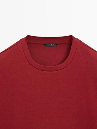 Футболка с коротким рукавом из 100% хлопка- Заказать в России