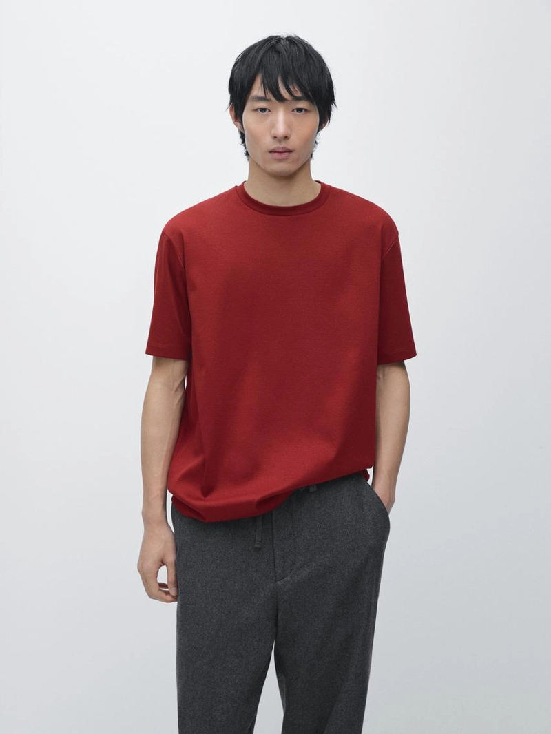 Футболка с коротким рукавом из 100% хлопка