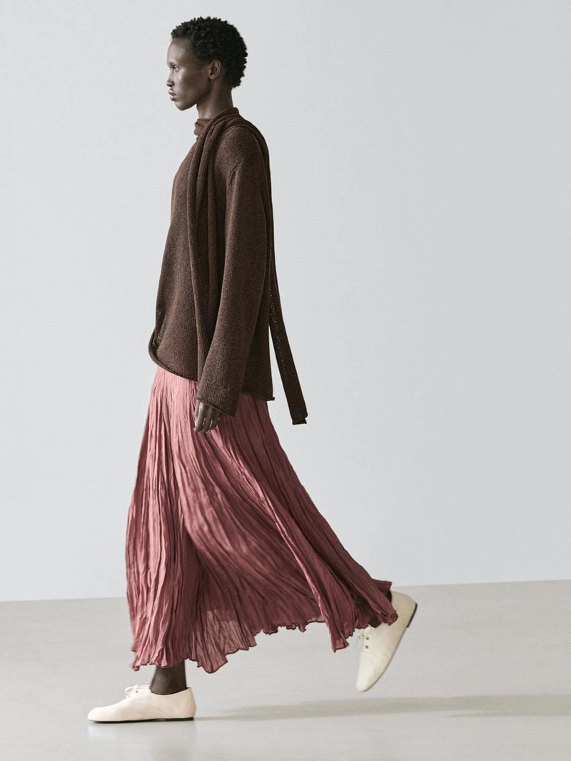 Юбка-колокол flowing godet