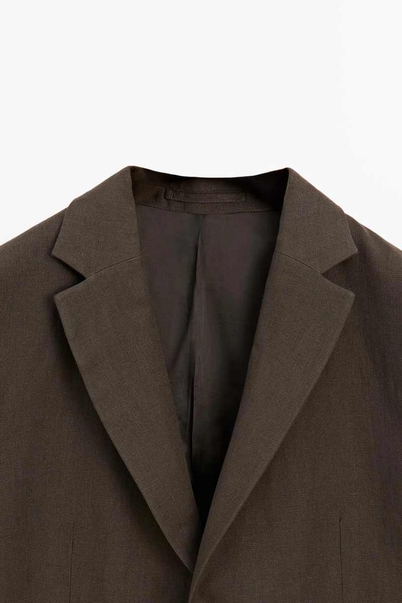 Пиджак из льна