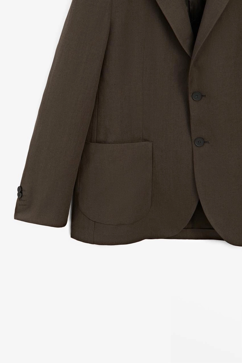 Пиджак из льна